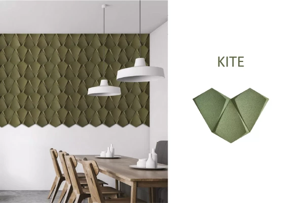 exemple de matériau phono absorbant vert